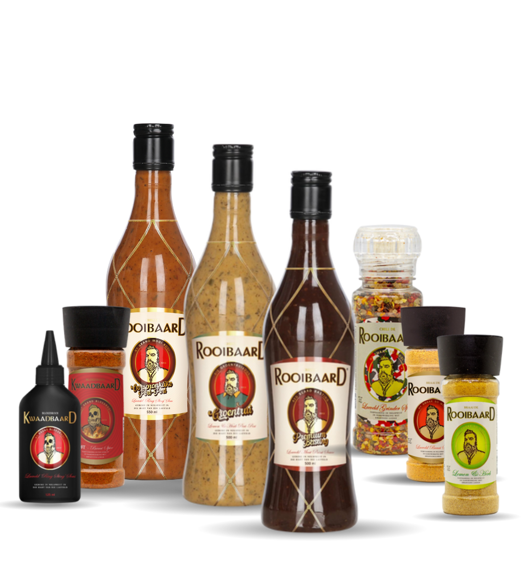 Rooibaard Sous & Spice Braai Pak